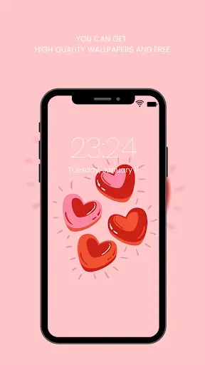 Скриншот 3 — Pink Aesthetic Wallpaper HD