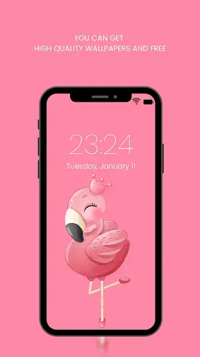 Скриншот 6 — Pink Aesthetic Wallpaper HD