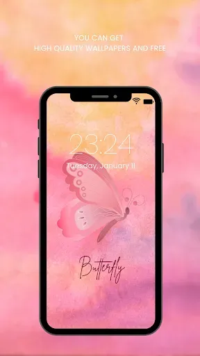 Скриншот 7 — Pink Aesthetic Wallpaper HD