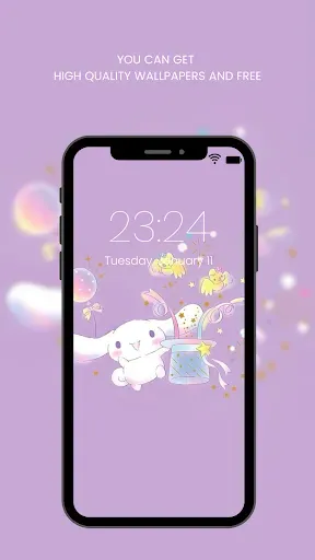 Скриншот 2 — Purple Wallpaper