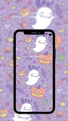 Скриншот 5 — Purple Wallpaper
