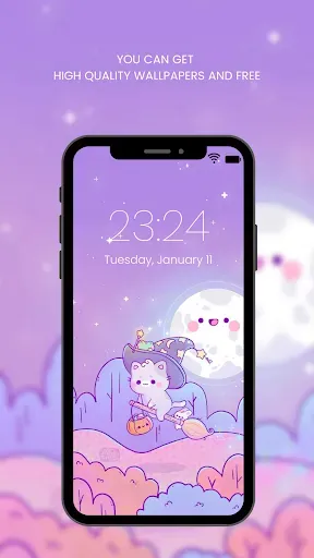 Скриншот 7 — Purple Wallpaper