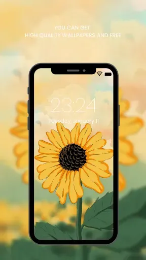 Скриншот 2 — Sunflower Wallpaper HD