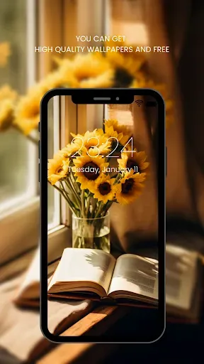 Скриншот 3 — Sunflower Wallpaper HD