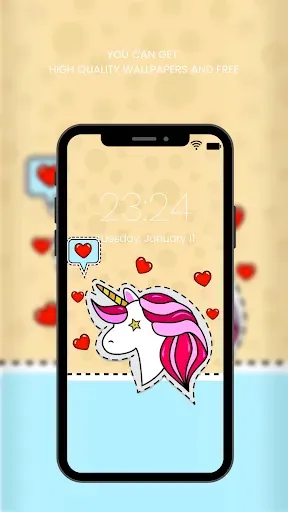 Скриншот 2 — Unicorn Wallpaper HD