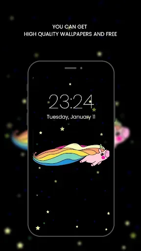 Скриншот 3 — Unicorn Wallpaper HD