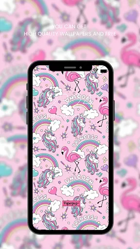 Скриншот 4 — Unicorn Wallpaper HD