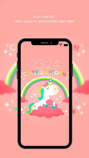 Скриншот 5 — Unicorn Wallpaper HD