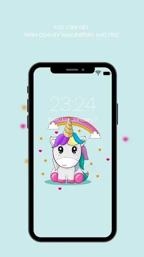 Скриншот 7 — Unicorn Wallpaper HD
