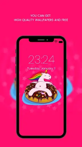 Скриншот 8 — Unicorn Wallpaper HD