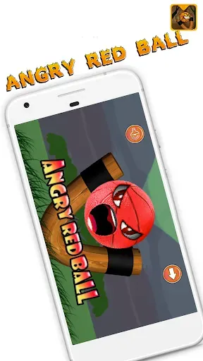 Скриншот 2 — Angry Red Ball