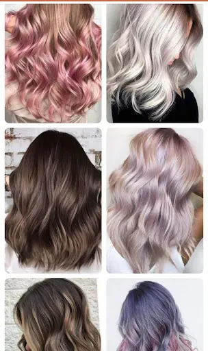 Скриншот 3 — Hair highlights color app