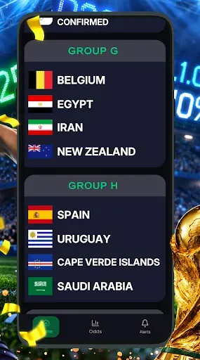 Скриншот 4 — World Cup 2026: Stats & Live