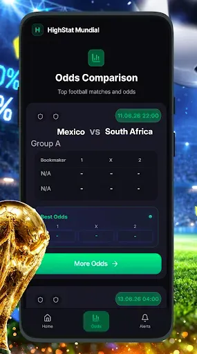 Скриншот 5 — World Cup 2026: Stats & Live