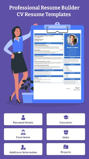 Скриншот 2 — Professional Resume Builder