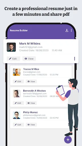 Скриншот 3 — Professional Resume Builder