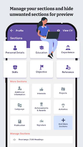 Скриншот 4 — Professional Resume Builder