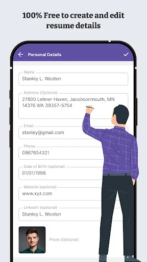 Скриншот 5 — Professional Resume Builder