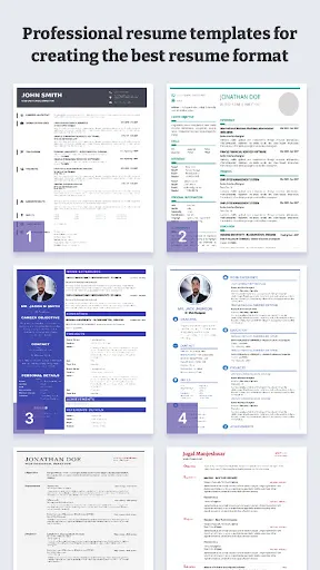 Скриншот 8 — Professional Resume Builder