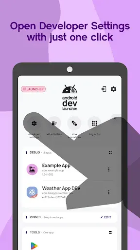 Скриншот 3 — android dev launcher