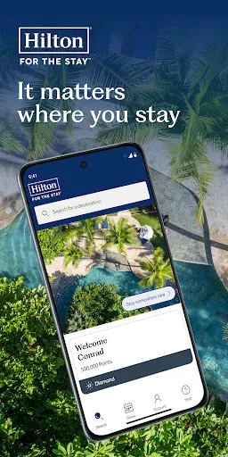 Скриншот 1 — Hilton Honors: Book Hotels