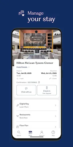 Скриншот 6 — Hilton Honors: Book Hotels