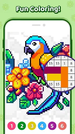 Скриншот 2 — Pixel Breeze Color By Number