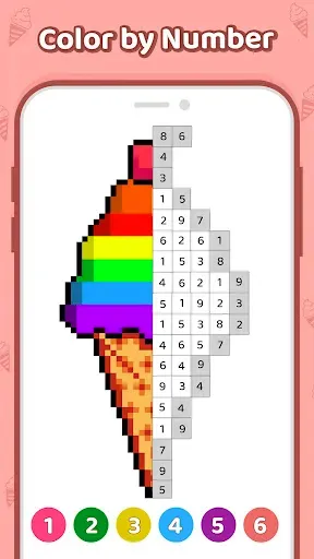 Скриншот 3 — Pixel Breeze Color By Number