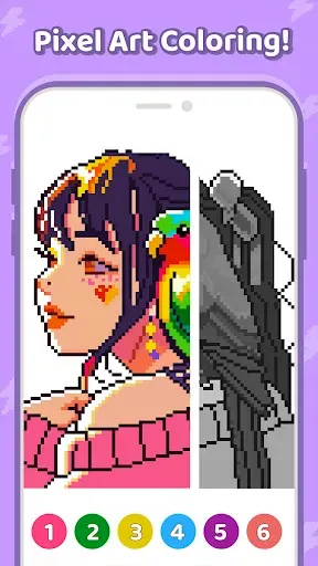 Скриншот 5 — Pixel Breeze Color By Number