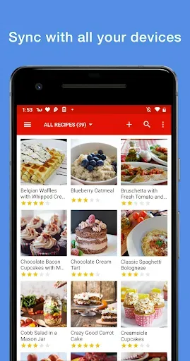 Скриншот 1 — Paprika Recipe Manager 3