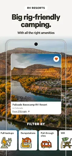 Скриншот 4 — Hipcamp: Camping, RVs & Cabins