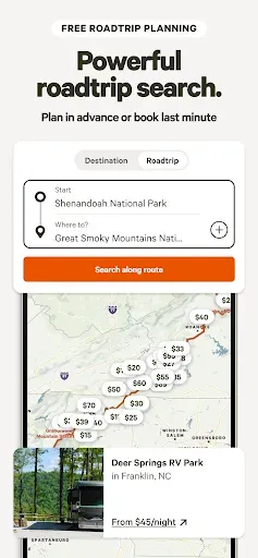 Скриншот 7 — Hipcamp: Camping, RVs & Cabins