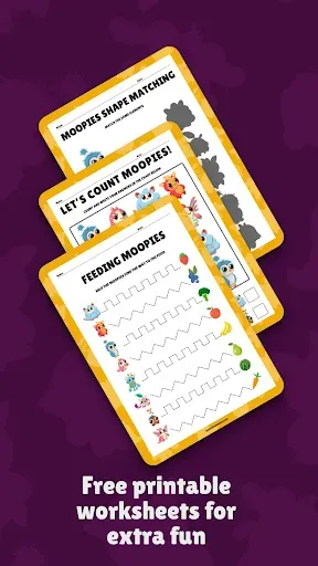 Скриншот 4 — Moopies - Kids Learning Games