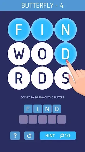 Скриншот 1 — Word Spark - Smart Training Ga