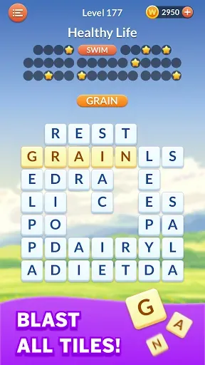 Скриншот 2 — Word Blast: Word Search Games