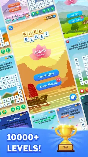 Скриншот 6 — Word Blast: Word Search Games