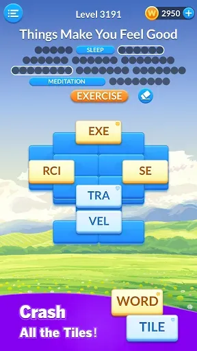 Скриншот 2 — Word Tile Puzzle: Word Search