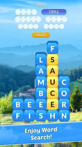 Скриншот 1 — Word Town: Word Search Puzzles