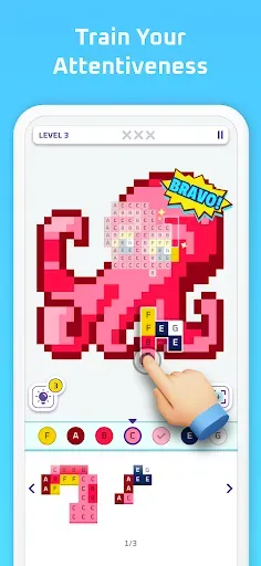 Скриншот 2 — Blockin’ Art - Block Puzzle