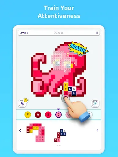 Скриншот 7 — Blockin’ Art - Block Puzzle