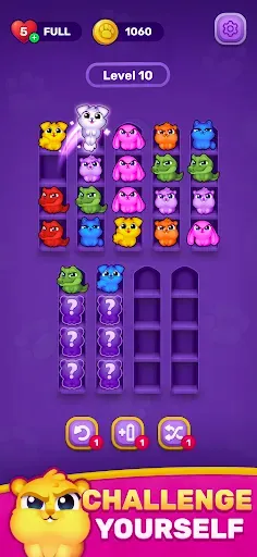 Скриншот 2 — Cozy Sort: Animal Sorting Game