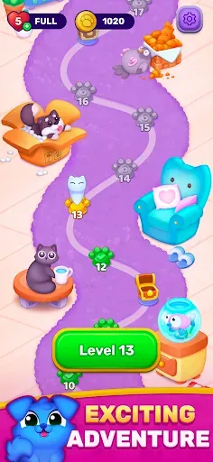 Скриншот 3 — Cozy Sort: Animal Sorting Game