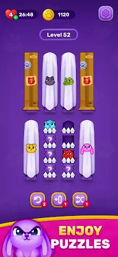 Скриншот 4 — Cozy Sort: Animal Sorting Game