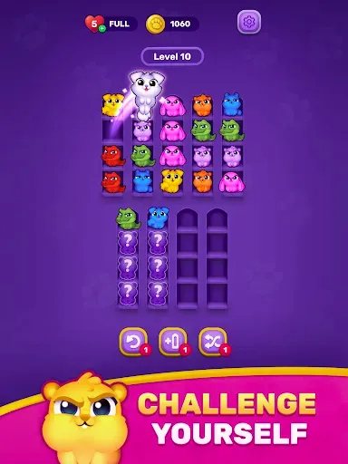 Скриншот 7 — Cozy Sort: Animal Sorting Game