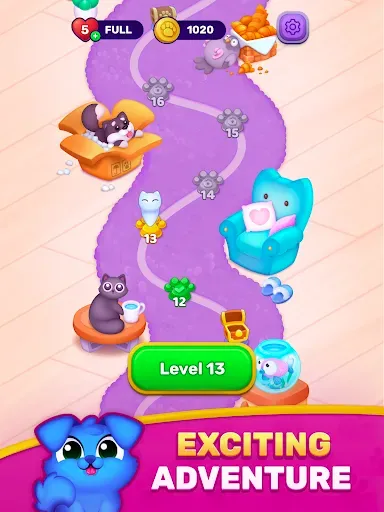 Скриншот 8 — Cozy Sort: Animal Sorting Game