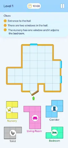 Скриншот 1 — Room Logic - Puzzle Game