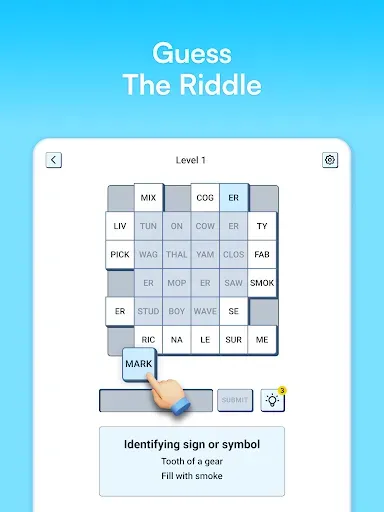 Скриншот 7 — Syllatiles - Word Puzzle Game