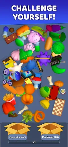 Скриншот 1 — Toy Box Sort - Sorting Game
