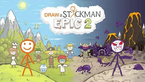 Скриншот 1 — Draw a Stickman: EPIC 2