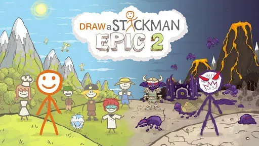 Скриншот 6 — Draw a Stickman: EPIC 2